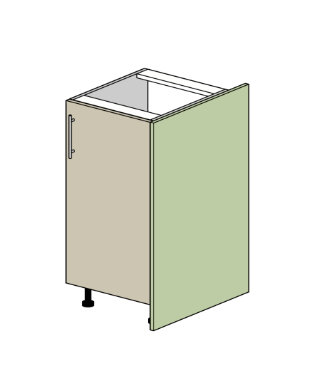 Use of false panel
